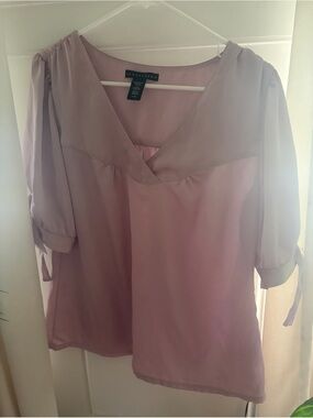 Apostrophe Women's Pink Blouse Size L